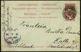 Carte Postale / Postkaart - Van Anvers Bassins Naar Halle - Tarjetas 1871-1909