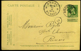 Carte Postale / Postkaart Van Andenne Naar Renaix - Briefkaarten 1871-1909