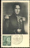 807 Op Maximumkaart - Z.M. Koning Leopold I - 1934-1951