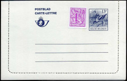 Postblad / Carte-lettre - Kluut/avocette - 1985-.. Vögel (Buzin)