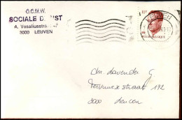 N° 2085 Op Cover Naar Leuven - 1981-1990 Velghe