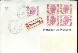 Aangetekende Cover : N° 5 X 1754 -- Anderlecht1 - 1970-1980 Elström