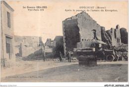 AFEP7-57-0606 - La Guerre 1914-15 - IPPECOURT - Meuse - Après Le Passage De L'armée Du Kronprinz - Autres & Non Classés