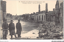 AFDP8-55-0915 - Bataille De La Marne - REVIGNY - La Rue De Vitry - Revigny Sur Ornain