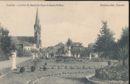 KORTRIJK          LE PARC DE SMEDT DE NAYER & EGLISE ST.ELOY - Kortrijk