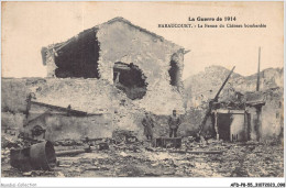 AFDP8-55-0880 - HARAUCOURT - La Ferme Du Château Bombardée  - Other & Unclassified