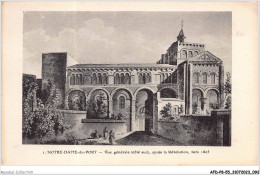 AFDP8-55-0877 - NOTRE-DAME-DU-PORT - Vue Générale - Côté Sud àprès La Révolution Vers 1805 - Other & Unclassified