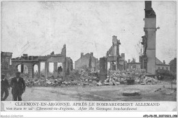 AFDP8-55-0860 - CLERMONT-EN-ARGONNE - Après Le Bombardement Allemand  - Clermont En Argonne