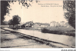 AFDP8-55-0834 - Environs De COMMERCY Illustrés - Gare De Sorcy - Vue Prise Du Canal  - Commercy