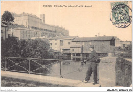AFDP7-55-0792 - VERDUN - L'évêché - Vue Prise Du Pont St-amand  - Verdun