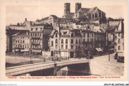 AFDP7-55-0780 - VERDUN - Pont Et Rue Beaurepaire - Vue Sur La Cathédrale  - Verdun