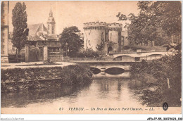 AFDP7-55-0776 - VERDUN - Un Bras De Meuse Et Porte Chaussée  - Verdun