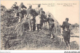 AFDP6-55-0725 - La Grande Guerre 1914-15 - Dans Un Village De La Meuse - Une Alerte  - Other & Unclassified