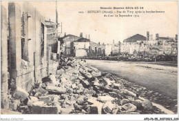 AFDP6-55-0722 - REVIGNY - Rue De Vitry Après Le Bombardement Du 6 Au 12 Septembre 1914 - Revigny Sur Ornain