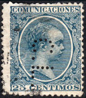 Madrid - Perforado - Edi O 221 - "C.L." (Banco) - Used Stamps