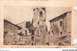 AFDP6-55-0719 - Guerre De 1914-15 - L'église De ROUVROIS-SUR-MEUSE  - Sonstige & Ohne Zuordnung