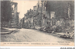 AFDP6-55-0686 - La Grande Guerre 1914-18 - Bombardement De VERDUN - Coin De La Place D'armes  - Verdun