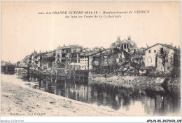 AFDP6-55-0674 - La Grande Guerre 1914-16 - Bombardement De VERDUN - Au Loin La Tours De La Cathédrale  - Verdun