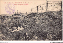 AFDP6-55-0642 - La Bataille De Verdun - THIAUMONT - La Tranchée Des Baïonnettes Avant L'érection Du Monument  - Verdun