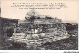 AFDP6-55-0628 - Monument De La Chapelle Sainte-fine élevé à La Mémoire Des Morts De La 130e Division  - Verdun