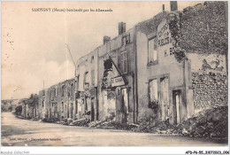 AFDP6-55-0613 - SAMPIGNY - Bombardée Par Les Allemands  - Commercy