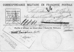 FRANCE1914.RARE."STERILISE-DESINFIEZIRT"."H. C.DU SACRE-COEUR/PAU".P.G.ALLEMAND. POUR BELGIQUE GENERAL GOUVERNEMENT - Guerra De 1914-18