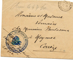 FRANCE.1916. "LABORTOIRE DE BACTERIOLOIE DE L'ARMEE D'ORIENT". SECTEUR POSTAL N°502.(SALONIQUE) - Oorlog 1914-18