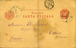 Post Card To Caen, France - Cartas & Documentos