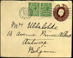 Postal Stationary To Antwerp, Belgium - Cartas & Documentos