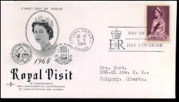 FDC - Royal Visit 1964 - 1961-1970