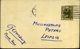 Post Card To Leipzig, Germany - 1961-1970