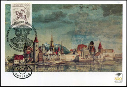 Innsbruck-Mechelen -- 500 Jahre Post - Maximumkaarten