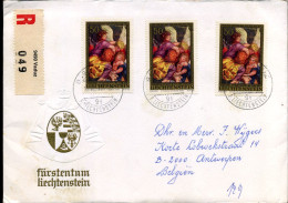 Registered Cover To Antwerp, Belgium - Lettres & Documents