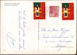 Post Card To Antwerp, Belgium - Lettres & Documents