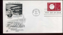 FDC - United States World's Fair - 1961-1970