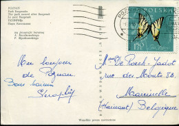 Post Card To Marcinelle, Belgium - Cartas & Documentos