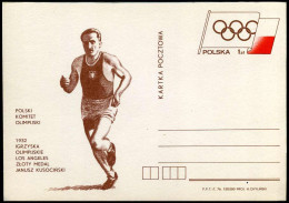 Postcard - Polski Komitet Olimpijski - Postwaardestukken