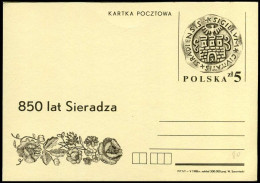 Postcard - 850 Lat Sieradza - Stamped Stationery