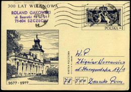 Postcard - 300 Lat Wilanowa - Stamped Stationery