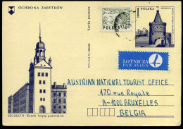 Postcard -  Szczecin - Zamek Ksiazat Pomorskich - Stamped Stationery