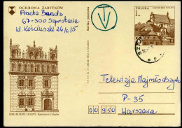 Postcard -  Kazimierz Dolny - Kamienica Celejow - Entiers Postaux