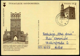 Postcard -  Tysiaclecie Sandomierza - Stamped Stationery