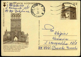 Postcard -  Tysiaclecie Sandomierza - Interi Postali