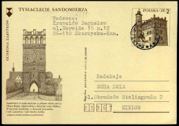 Postcard - Tysiaclecie Sandomierza - Stamped Stationery