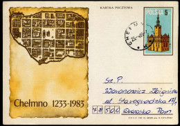 Postcard - Chelmno 1233-1983 - Stamped Stationery