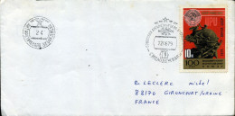 Cover To Gironcourt, France - Cartas & Documentos