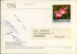 Post Card To Antwerp, Belgium - Brieven En Documenten