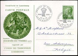 Carte Postale Spéciale - Journée De La Timbre 1975 - 1890 U.T.L. 1975 - Lettres & Documents