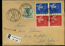 Registered Cover To Petit-Enghien, Belgium - Covers & Documents