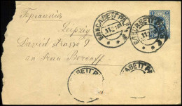 Cover To Leipzig - Stamped Stationery